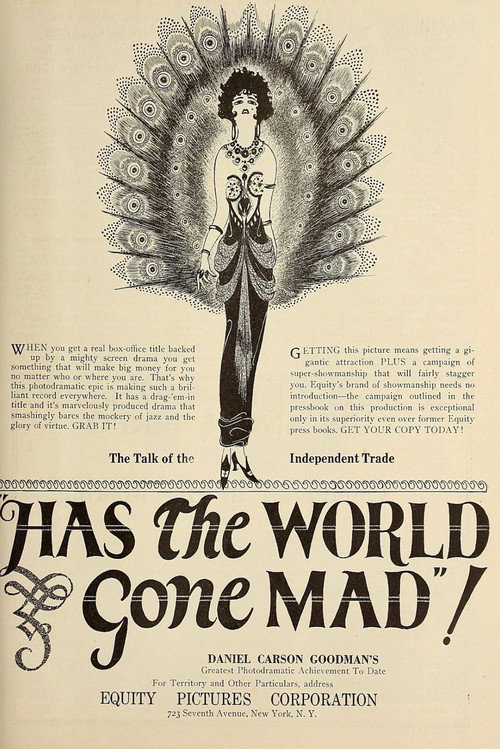 Has the World Gone Mad! poster