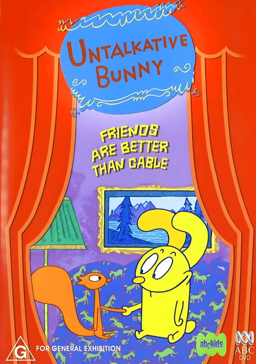 Untalkative Bunny poster