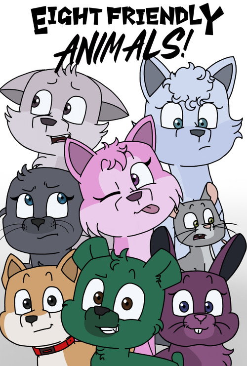 Eight Friendly Animals! poster