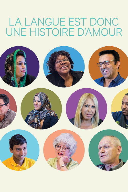 La langue est donc une histoire d'amour poster