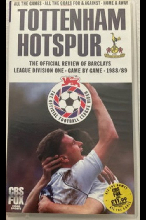 Tottenham Hotspur - Official Review Of The Season 1988-89 poster