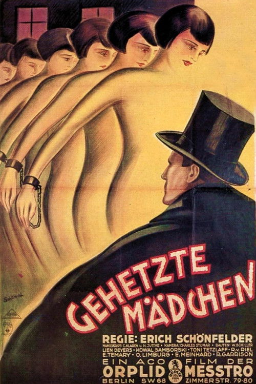 Gehetzte Mädchen poster