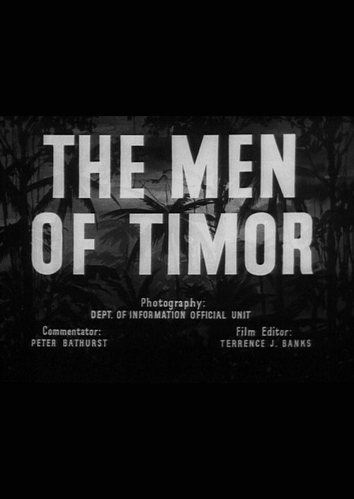 The Men of Timor poster