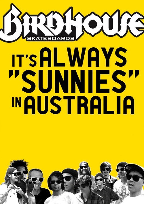 It's Always Sunnies In Australia poster